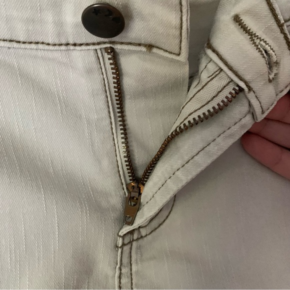 Rampage Heart Moon Stars Khaki Mini Skirt - Size 2 - Picture 3 of 6